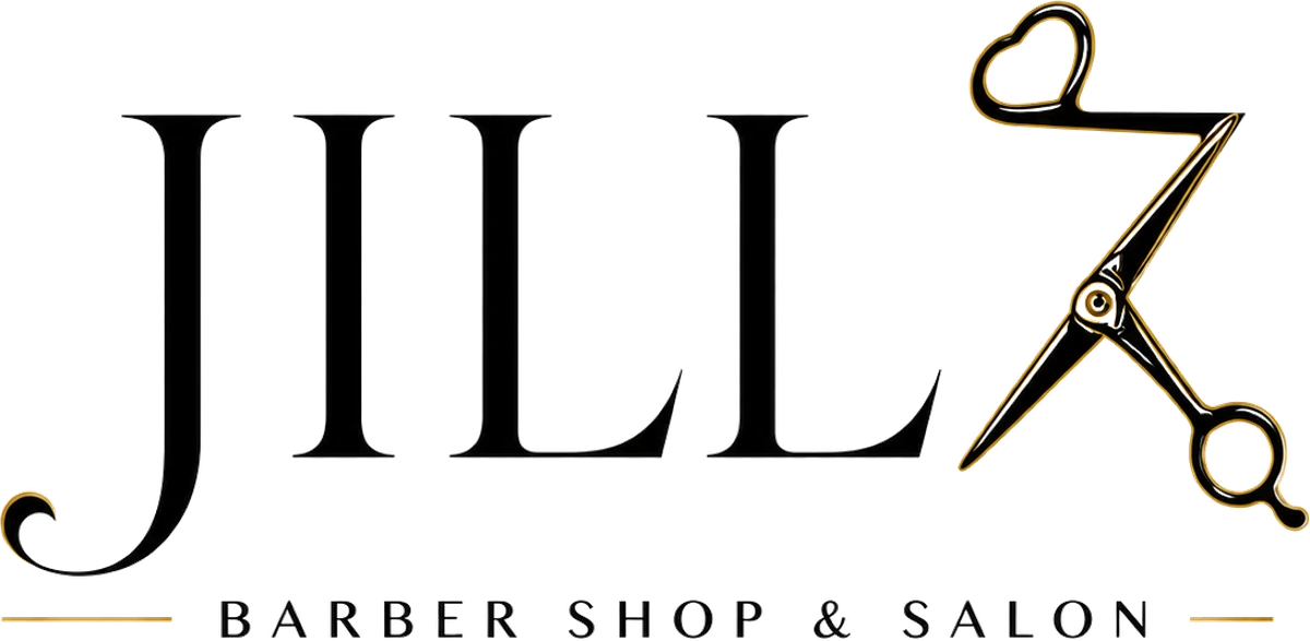 Jillz Barber Shop & Salon logo — the word JILLZ with scissors forming the Z